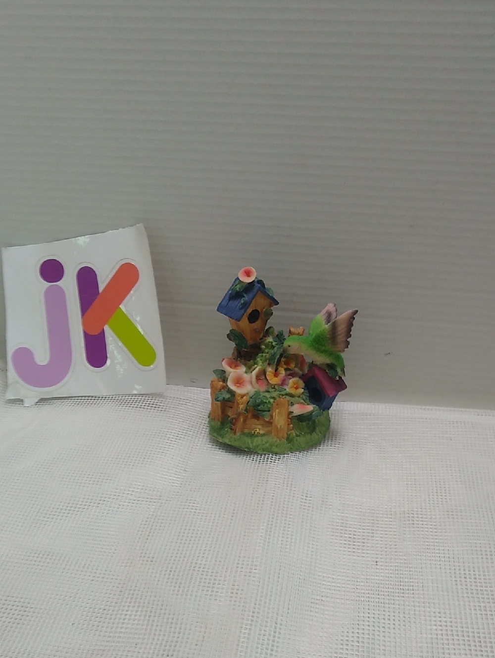 Musical Colorful Birdhouse Figurine - Multicolor
